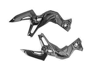 ‎MAD HORNETS MAD HORNETS Motorrad ABS Kunststoff Rahmen Guard Abdeckung Verkleidung Fit für Kawasaki Z900 2020-2021 Carbon