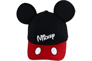 Jerry Leigh Disney Kids' Mickey Mouse Baseball Cap with 3D Ears