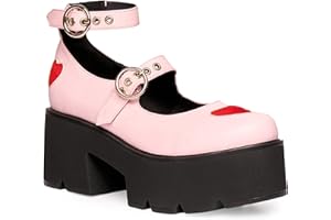 LAMODA Women's Rosey Love Mary Jane