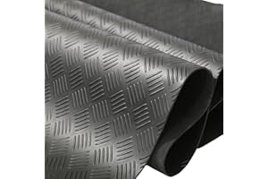 ybaymy Rubber Garage Floor Mats 1 X 5M Heavy Duty Rubber Garage Flooring Roll Non Slip Matting Floor Protector Roll Gym Mat Anti Slip Outdoor Matting