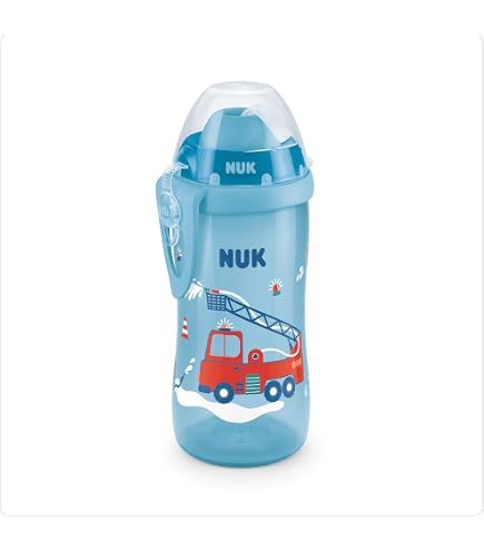Tazza Per Imparare A Bere Nuby No Spill 4 In 1 – Tenuta Stagna, Colore Blu, Perfetta Per Lo Svezzamento