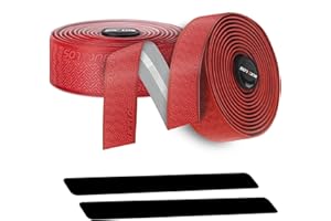 AEYINO Cycling Bike Handlebar Tape - EVA Padded Bar Tape Road Bike Foam Grip Bike Tape Includes Handlebar Plugs for Gravel Bike Cycling