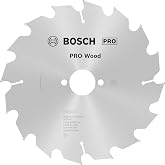 Bosch Daire Testere Bı&ccedil;ağı, Gri, 1 Adet | Yumuşak ahşap, sert ahşap i&ccedil;in, &Oslash; 190 mm, profesyonel aksesuar kablolu daire tester