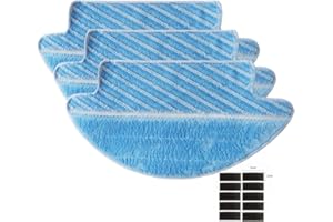 Sweet D Paños Compatible con Conga 3090 Cecotec, 3 Pzs