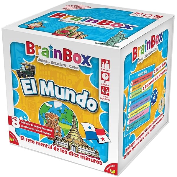 BrainBox Imágenes Gioco Da Tavolo | Versione In Spagnolo, Osservazione E Memoria, Per Famiglie E Bambini