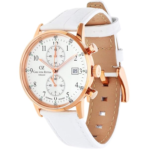 Carl von Zeyten Analogue Quartz CVZ0018BKMB : Amazon.de: Fashion
