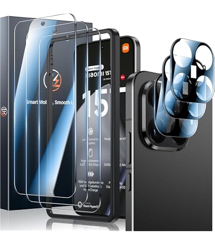 brotect Pellicola Protettiva Vetro per Xiaomi 13 (Fronte+Fotocamera