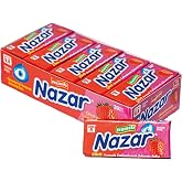 Nazar Şekersiz &Ccedil;ilek Aromalı Sakız Damlaları 5 x 20 Adet