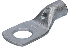 KALITEC 10 sztuk Cembre A5-M10 końcówka kablowa 25 mm² M10 nieizolowana z miedzi ocynkowana