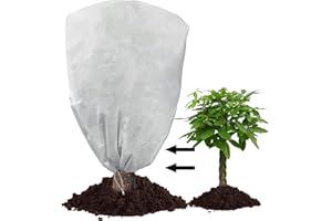 Rhsemi Protezione Invernale Piante a Secchio, coperture vegetali per l'inverno, per la Protezione delle Piante, Albero da frutto, arbusti (120x180cm)