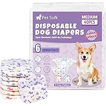 Pannolini Per Cagne Pet Soft - 20 Pezzi Usa E Getta Con Foro Per Coda Regolabile, Assorbenti E Comodi - Foto 5