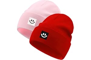 Jarseila Cappello Invernale per Bambina Bambino Lavorato a Maglia Berretto Beanie Invernale Caldo Carino Ragazzi 1-5 Anni