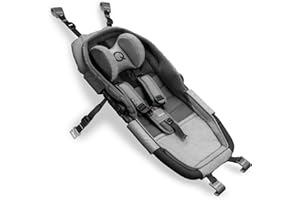 Hamacs de la Marque QERIDOO - Modèle Hängematte Plus avec Cadre de sécurité pour Babytransport - Grau