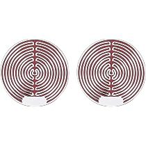 Lot De 12 Autocollants Anti-ondes EMF - 2,8 Cm, Argenté Et Or, Pour Téléphone, Tablette, Ordinateur - 5