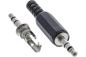 InLine 99100 Prise Jack stéréo 3,5 mm Version à souder