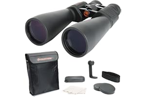 Celestron SkyMaster Jumelles Zoom 15-35x70 – Oculaire Zoom 15 à 35 x 70 mm – Optique BaK4 Multi-Couches pour Une visualisation extérieure et astronomique – Trépied Adaptable – Comprend Un étui de