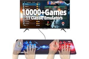 LINGXIACE Pandoras Box Arcade 10000 Retro Arcade Machine With Wifi function, with 2 Joysticks (supports up to 4 players for entertainment), Connects to TV or Projector for Gaming, Gifts for the Boys