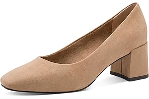 MARCO TOZZI Damen Pumps mit Blockabsatz Vegan