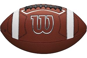 Wilson GST SpeedSkin One Football - Brown, Official Size