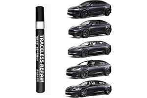 TOPABYTE Lakier retuszowy do model Y, Juniper 3, Highland X, S, Długopis do retuszu, naprawa graffiti lakierów, marker Stealth Grey - PN01