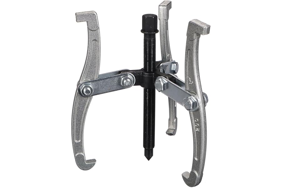 SIXTOL MECHANIC TRIPLE PULLER 200 | 3-Jaw Bearing Puller | 8"/200mm | Internal & External Bearings | Brake Discs | Gears | Rotors