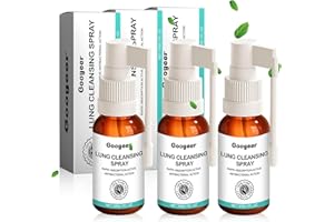 EONFAVE Herbal Lung Spray, Lungenreinigungsspray Für Eine Bessere Atmung, Natürliche Pflanzenextrakte Kräuter Lungenreinigungs & Reparaturspray, Lung Cleansing Spray (3 Stück)