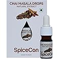 SpiceCon Chai Masala Extract | Chai Masala Extract | Natural | Vegan Product | No Artificial Colour | 5 ML (180 Drops)