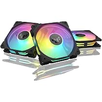 Asus TUF Gaming TR120 ARGB Reverse Black 120 Mm Fan Produktbild-Vorschau 10