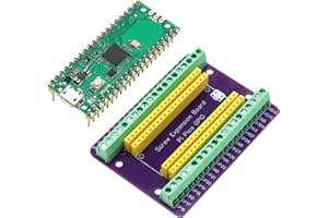 APKLVSR Carte de dérivation pour Carte d'extension RPI PICO - Carte de dérivation Flexible PCB - Capteur GPIO - Bouclier de bornier avec tête de Broche