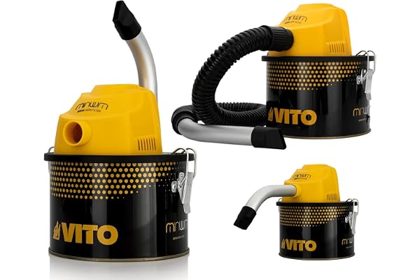 VITO Mini Ash-dammsugare 4LT 800W