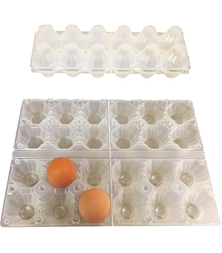 Scatole Per Uova In Cartone Riciclato – 5/10/20 Pezzi, Contenitore Per 12 Uova Grandi, Biodegradabile, Ideale Per Fattoria O Regalo Artigianale - 4
