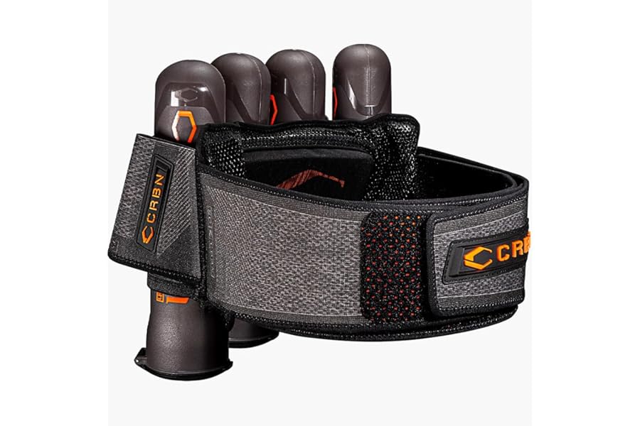 Carbon Paintball CRBN Harness Strapless 4+7 Pod Pack - Black Heather