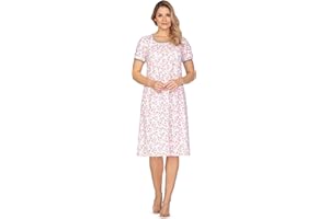 e.FEMME® Damska koszula nocna Celina 804 z bawełny