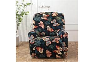 UYEOCO 4/6/8-Pezzi Copripoltrona Relax Reclinabile Universale, Copridivano Poltrona Relax Moderna Fodere Copripoltrona Reclinabile Elasticizzato Lavabile Rimovibile,Copertura per Poltrona Reclinabile ( Color