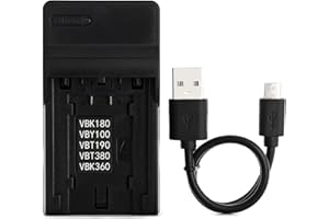 NORIFON VW-VBK180 USB Ładowarka do Panasonic HDC-HS60, HDC-HS80, HDC-SD40, HDC-SD60, HDC-SD80, HDC-SD90, HDC-TM40, HDC-TM60, HDC-TM80, HDC-TM90, SDR-H100, SDR-H85, SDR-S50, SDR-T50 Aparat i nie tylko