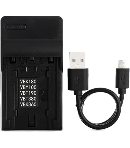 HQRP AC Power Adapter For Panasonic Camcorders - Replacement Charger With USA & Euro Plugs