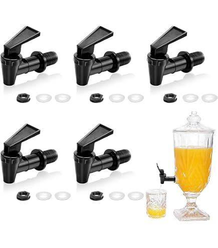 Dispenser Per Bevande In Acciaio Inox 304 - Rubinetto A Spinta Per Filtri Acqua E Contenitori - 4