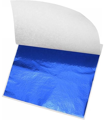 Sourcing Map Lot De 100 Feuilles D'or Champagne Doré 13,5 X 13 Mm Pour Décoration Artistique, Sculpture, Peinture