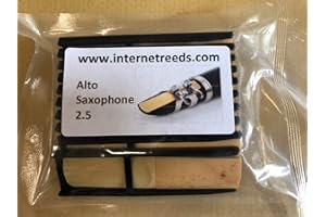 Anches pour Saxophone Alto 2.5 Paquet de 10 Qualité Premium Longue Durée pour Musiciens Professionnels et Amateurs Internetreeds