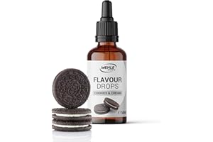 ‎WEHLE SPORTS Flavour Drops zuckerfrei 50ml - Flavdrops Geschmackstropfen ohne Kalorien - Flavor Drops als Tropfen für Quark, Porridge, uvm - Aromatropfen zum Süßen ohne Zucker von Wehle Sports