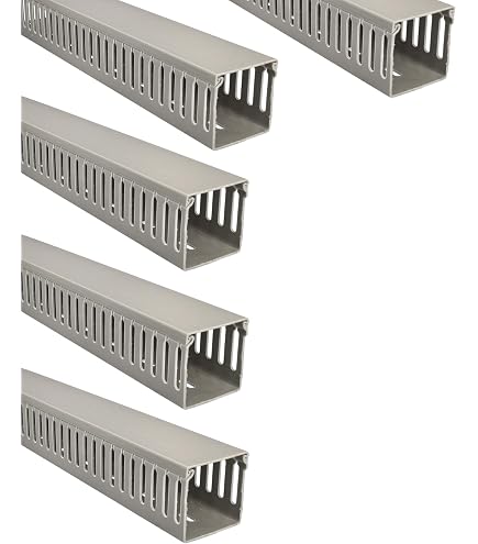 OBO BETTERMANN 6178205 Goulotte De Câblage LK4 N 60040 - 2000 X 40 X 60 Mm, Gris Roche