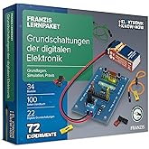 FRANZIS 67204 - Lernpaket Grundschaltungen der digitalen Elektronik - Komplettset für 72 Praxis-Projekte, inkl. Handbuch