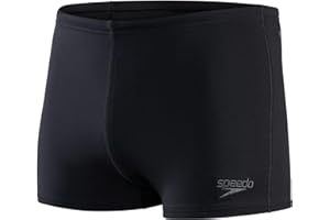Speedo Męskie kąpielówki ECO Endurance+ Aquashort | odporne na chlor | tkanina z recyklingu | pływanie fitness | trening | wakacje, czarne, 34