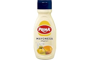 Prima Mayonesa receta tradicional con huevos 100% origen España. 400 ml
