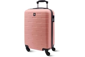 AMICHI - Maletas de Viaje Cabina - Maleta Cabina - Maletas de Viaje - Apta para Ryannair- Trolley Equipaje para Avion Resistente con 4 Ruedas de 360º y candado