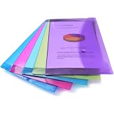 Rapesco 0688 ECO Carpeta Sobre Portafolios con Broche, A4+, 5 Unidades | Capacidad 150 Hojas, Material Reciclado, Colores Sur