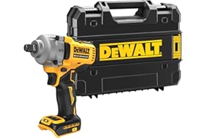 DEWALT XR Akku-Schlagschrauber DCF891NT (18V, ½ Zoll Außenvierkant-Aufnahme mit Spreng- bzw. HOG-Ring, 813 Nm Anzugsmoment, inkl. Metall-Gürtelhaken, T-STAK Box, Lieferung ohne Akku & Ladegerät)