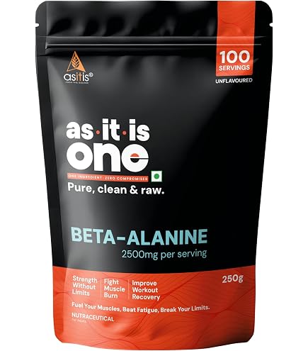 AS-IT-IS One L Carnitine L Tartrate - Unflavoured, Unsweetened, 250g