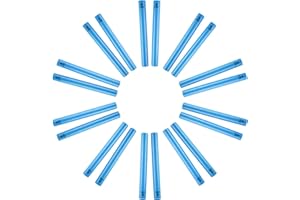 A-Star Blue Wood Claves, 20 cm – Packung mit 10 Paaren – Handrhythmusstäbe, Holzschlaginstrument