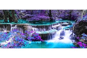 AISEN Ecotrump Grande Taille Diamond Painting Paysage DIY Peinture Diamant 5D pour Adultes Kit Complet Point de Croix Broderie Strass Artisanat Salon Chambre Décor Murale (90x40cm)